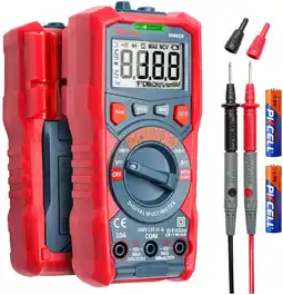 Walmart AstroAI Battery LCD Digital Multimeter, 55 x 31 mm, 600 v offer