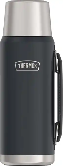 Walmart Thermos Stainless Steel Vacuum Insulated Beverage Bottle, Graphite, 1.2 L offer