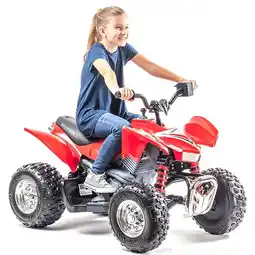 Walmart 12 Volt Red Honda TRX ATV Battery Powered Ride-On offer