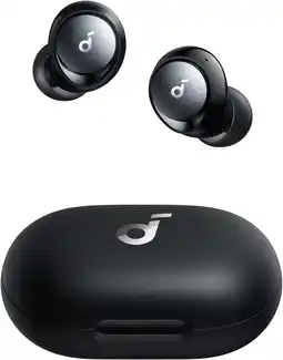 Walmart Soundcore by Anker Space A40 1st Gen Bluetooth In-Ear Headphones, Black offer