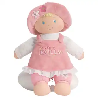 Walmart GUND Baby My First Dolly, Plush Doll for Babies and Toddlers, Pink/White, 13 offer