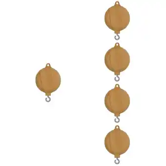Walmart Set of 5 Baby Interactive Toy Bed Musical Bell Charcuterie Crib Hanging Decor Light Brown offer