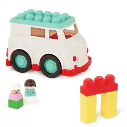 Walmart Battat Ambulance Toy Car Play Vehicle with 5 Building Blocks, Toddler and Preschool Toys offer
