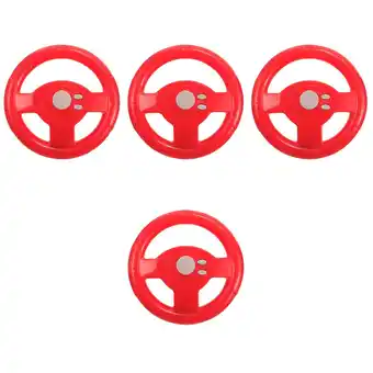 Walmart Raindrops 4pcs Steering Wheel Kid Swing Machine Kids Riding Wheel Children's Rocking Car Part offer