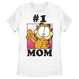 Walmart Women's Garfield Mother's Day #1 Mom Graphic T-Shirt offer