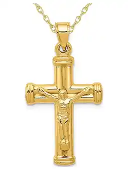 Walmart 14K Reversible Crucifix Pendant C3694 offer