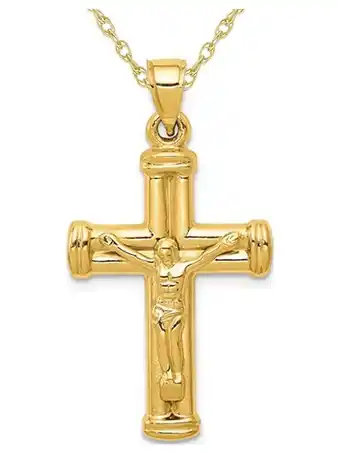 Walmart 14K Reversible Crucifix Pendant C3694 offer