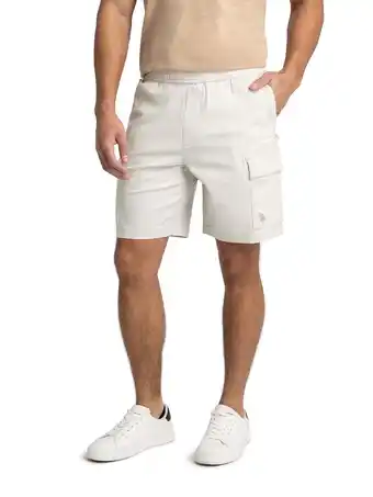 Walmart U.S. Polo Assn. Men's Comfort Waist Cargo Short, 8.5 Inseam, Sizes S-3XL offer