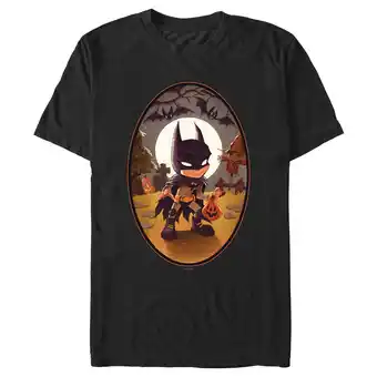 Walmart Men's Batman Hero Halloween Portrait Graphic T-Shirt offer