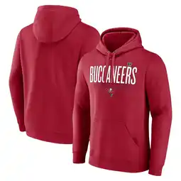Walmart Men's Fanatics Red Tampa Bay Buccaneers Pylon Outline Pullover Hoodie offer