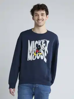 Walmart Mickey Mouse Men's and Big Men's Graphic Sweatshirt with Long Sleeves, Sizes XS-3XL offer