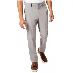Walmart Calvin Klein Men's Slim-Fit Grey Solid Dress Pants 34 x 29 offer