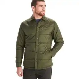 Walmart Marmot Mens Rye Button Front Jacket Green Medium offer