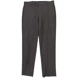Walmart B by Brooks Brothers Mens Woool Blend Dress Suit Pants Brown Plaid 40 x 32 offer