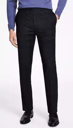Walmart Calvin Klein Mens Slim fit Dress Pants 30 / 30 Black Blue Plaid Stretch offer