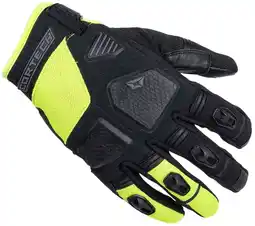 Walmart Cortech Aero-Flo Mens Textile Motorcycle Gloves Hi-Viz/Black XL offer