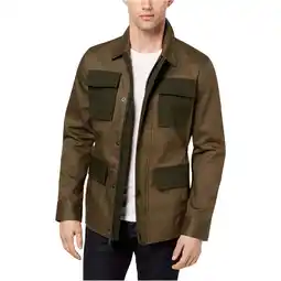Walmart Tommy Hilfiger Mens Shorewood Field Jacket, Green, Large offer