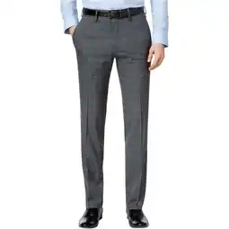 Walmart Kenneth Cole Mens Fancies Dress Pants Slacks, Grey, 34W x 32L offer