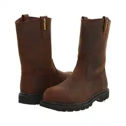Walmart CAT Footwear Mens Revolver Steel Toe Work Boot - Dark Brown - Wide offer