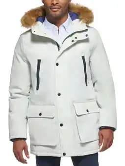 Walmart Club Room Mens Hooded Midi Parka Coat offer