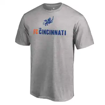Walmart Men's Heather Gray FC Cincinnati Victory Arch T-Shirt offer