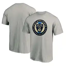 Walmart Men's Heathered Gray Philadelphia Union Logo T-Shirt offer
