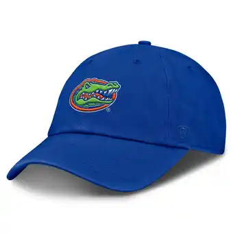 Walmart Men's Top of the World Royal Florida Gators Staple Adjustable Hat offer