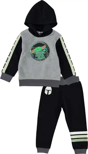 Walmart Baby Yoda Toddler Boy 2PC Lenticular Hoodie Outfit Set, Sizes 2T-4T offer