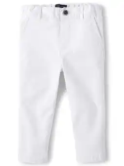 Walmart The Children's Place Baby & Toddler Boys Stretch Skinny Chino Pant, Sizes 6M-5T offer
