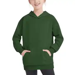 Walmart tarylea Kids Unisex Hoodies Oversized Sweatshirts Long Sleeve Casual Loose Pullover Tops with Pocket offer