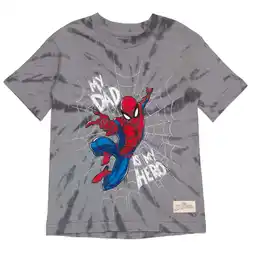 Walmart Marvel Spider-Man Matching Family T-Shirt Tie Dye Toddler to Big Kid offer