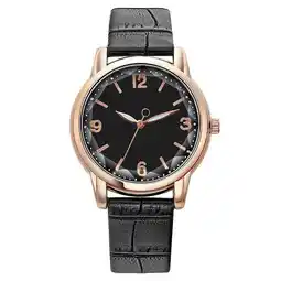 Walmart Glamorous Black Mechanical Watch for Ladies - Exquisite Craftsmanship and Timeless Appeal offer