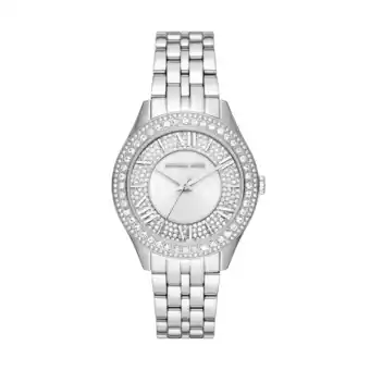 Walmart Michael Kors Harlowe Three-Hand Silver-Tone Women's Watch (Model: MK4708) offer