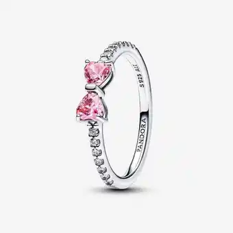 Walmart Pandora Sparkling Pink Bow Ring 193510C01 With Gift Box (5) offer