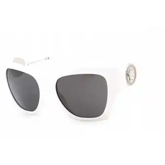 Walmart Versace VE 4452 Plastic Womens Fashion Sunglasses White 55mm Adult offer