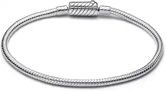 Walmart Pandora Moments Sliding Magnetic Clasp Snake Chain Bracelet offer