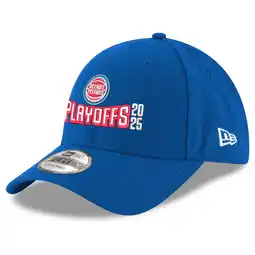 Walmart Men's New Era Blue Detroit Pistons 2025 NBA Playoffs 9FORTY A-Frame M-Crown Adjustable Hat offer