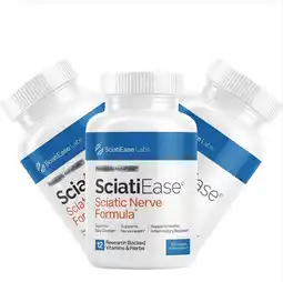 Walmart 3PC Sciati_Ease sciatica pain relief 120 Count offer