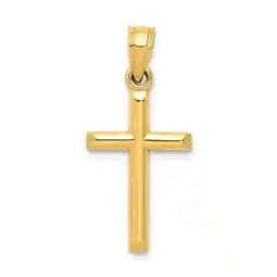 Walmart 10k Polished Hollow Cross Pendant 10C1344 offer