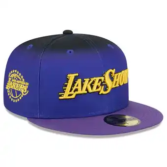 Walmart Men's New Era Purple Los Angeles Lakers 2024/25 City Edition 59FIFTY Fitted Hat offer