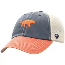 Walmart Men's Top of the World Purple Clemson Tigers Off Road Three-Tone Vintage Adjustable Trucker Hat offer