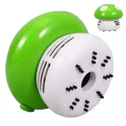 Walmart Portable Mini Mushroom Tabletop Cleaner for Efficient Dust Cleaning on Countertop Green ABS offer