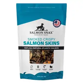 Walmart Salmon Snax Smoked Crispy Salmon Skin Dog Treats, 12 Ounce offer