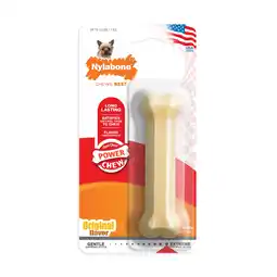 Walmart Nylabone Power Chew Dura Chew Original Flavored Bone Chew Toy, Petite offer