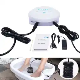 Walmart Portable Ionic Detox Foot Bath Spa Machine Salon Ion Aqua Foot Bath Beauty Set offer