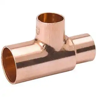Walmart Mueller Industries W 64056 1 x .75 x .75 in. Copper Tee offer