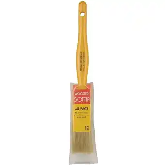 Walmart 1 Wooster Brush Company Q3208 Magikoter Golden Sof Tip General Purpose Angle Sash Paint Brush offer