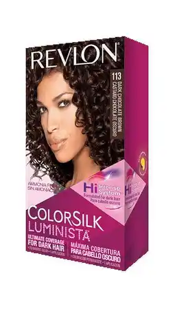 Walmart Revlon ColorSilk Luminista Hair Color, Dark Chocolate Brown offer