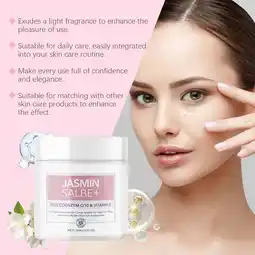 Walmart Face Cream Vitamin E Cream Eye Cream Jasmine Lotion Hydrating Moisturizing Cream 3.53 oz offer