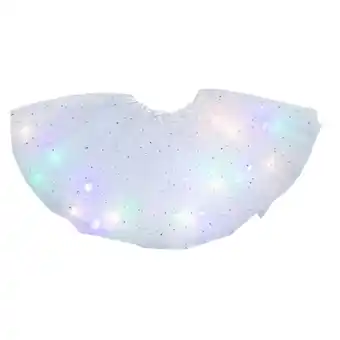 Walmart FRSASU Clearance Kids Girls Baby Sequin Skirt LED Light Up Pettiskirt Ballet Clothes offer